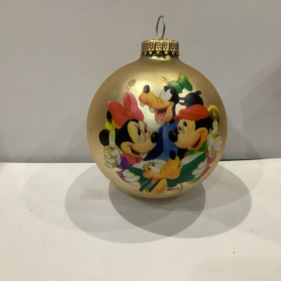 Vintage Christmas by Krebs, Mickey Unlimited Disney character Christmas ball. - Picture 3 of 6